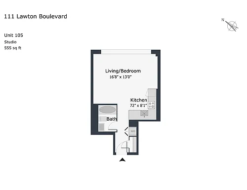 Floor plan 50045A-105