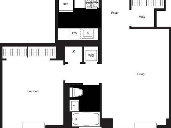 2nd image of 450 W 17th St APT 434
