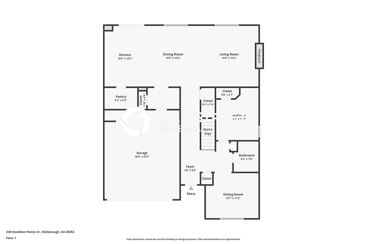 Floor Plan - 248 Hamilton Pointe Dr