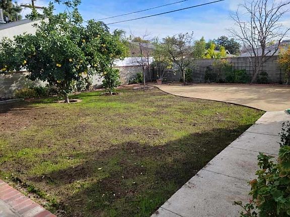 Newly planted Grass DG and Mature Fruit trees