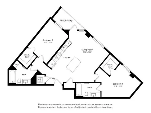 Floor plan B3