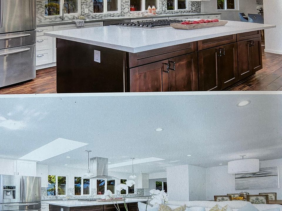Kitchen, family room
