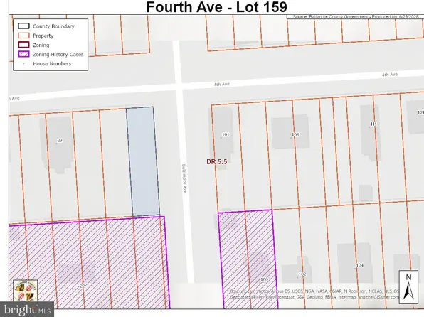 4th Ave Lot 159, Halethorpe, MD 21227