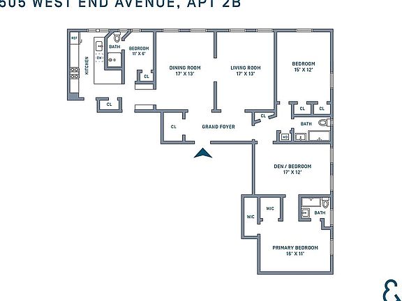 5th image of 505 W End Ave APT 2B