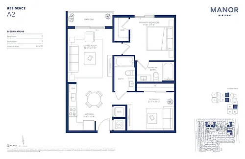 Floor plan A2