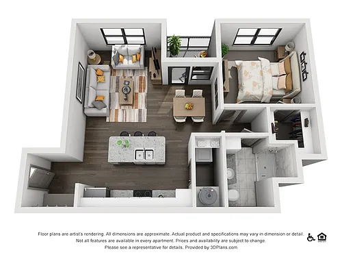 Floor plan A1 - Brooks