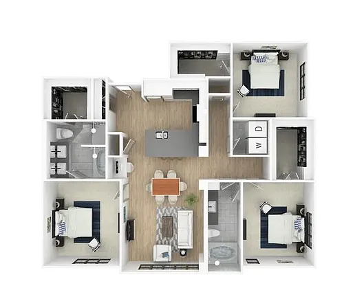 Floor plan M