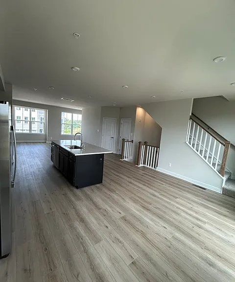 2nd floor kitchen dining and living room