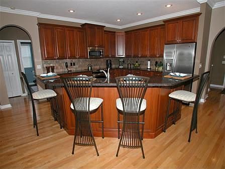 All new cabinets/counters/floors in Kitchen
