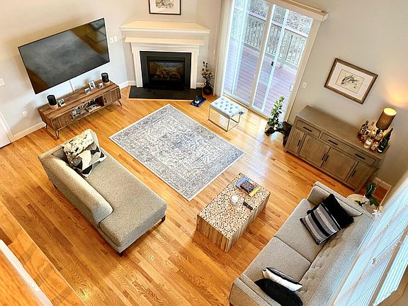 Living room from above