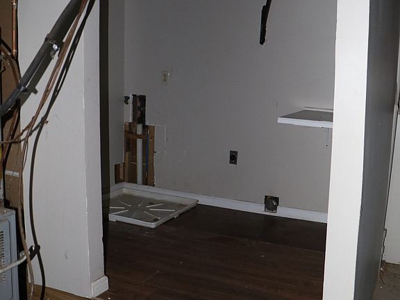 Step up to washer and dryer connection