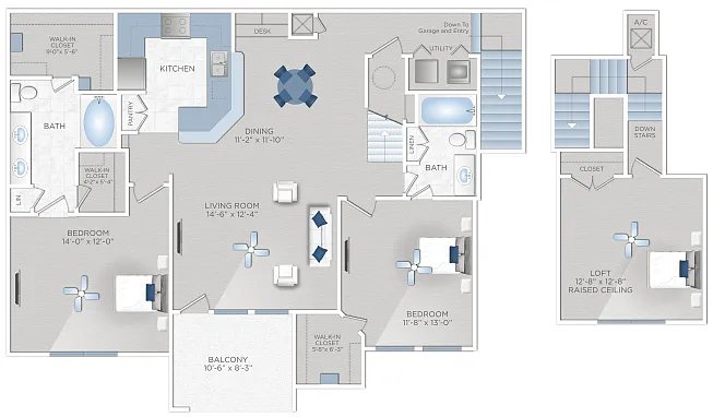 Floor plan HACIENDA GRANDE (D1)