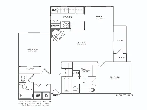 Floor plan B2Q