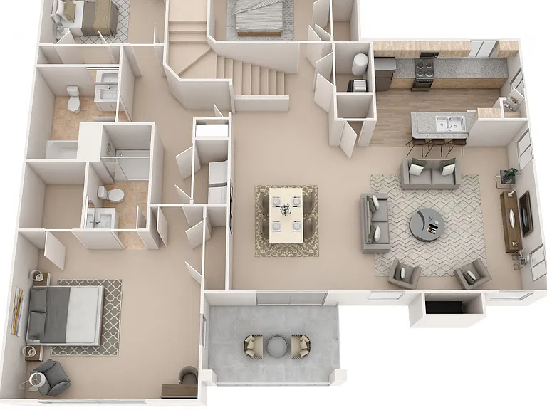 Saratoga Crossing Apartments & Townhomes — Photo 61