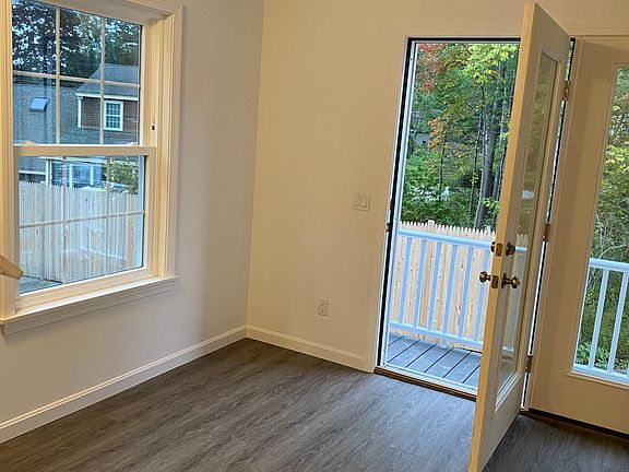 Living room door to deck.