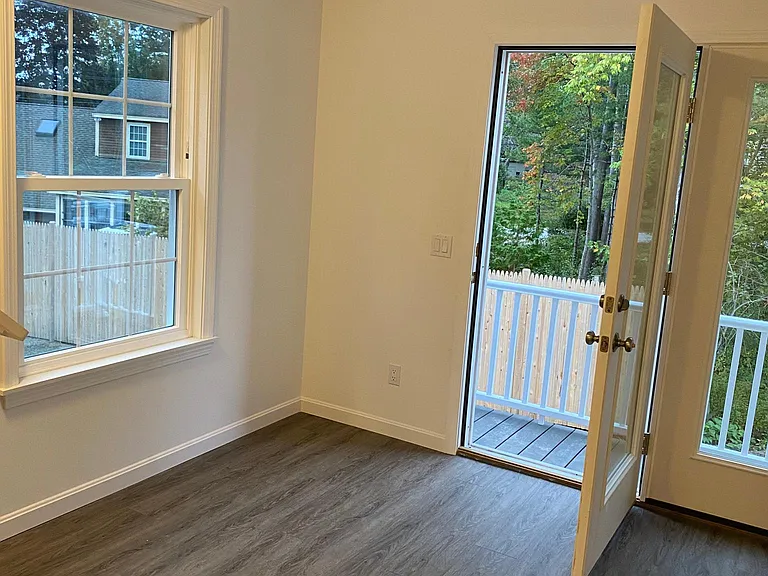 Living room to deck