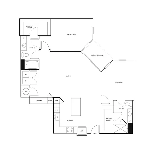 Floor plan B3