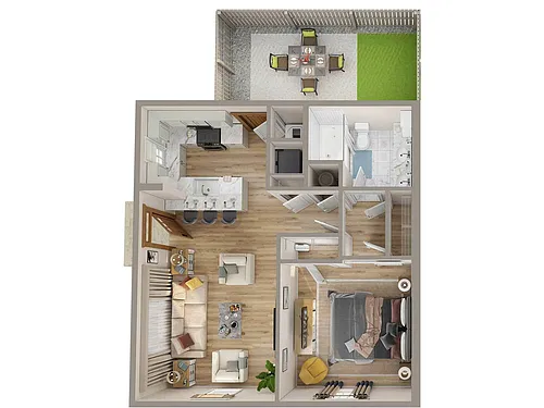 Floor plan Joy - (A1A)