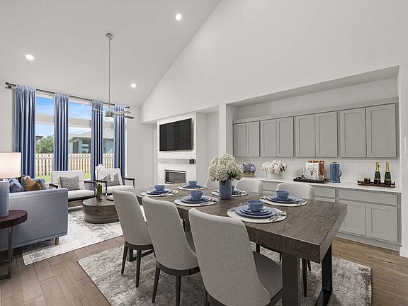 Family Room Dining Room
