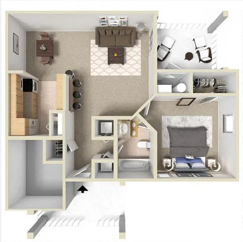 Floor plan Rosemont III