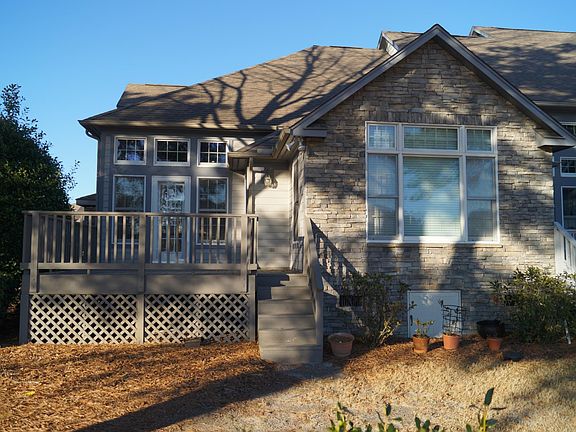 Rear of unit over looking golf course