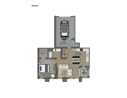 Floor plan Morgan