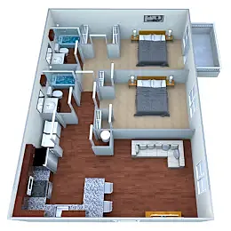 Floor plan Legacy - 2B