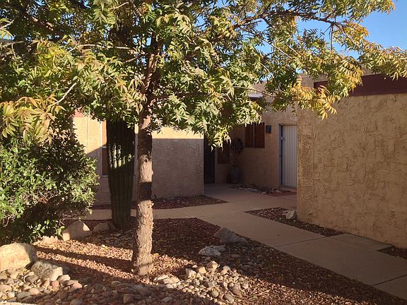 Walled in front courtyard