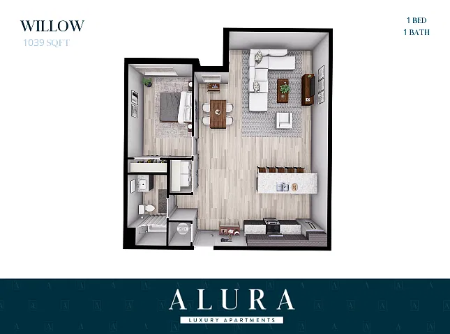 Floor plan Willow