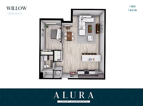 Floor plan Willow