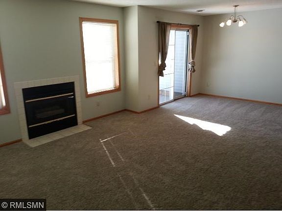 Enjoy the large living room with a nice gas fireplace