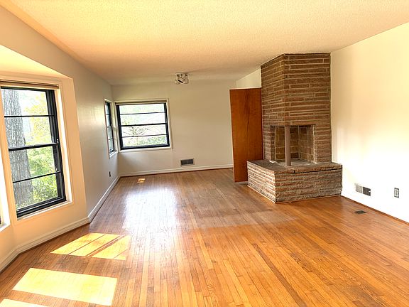 fireplace in living room