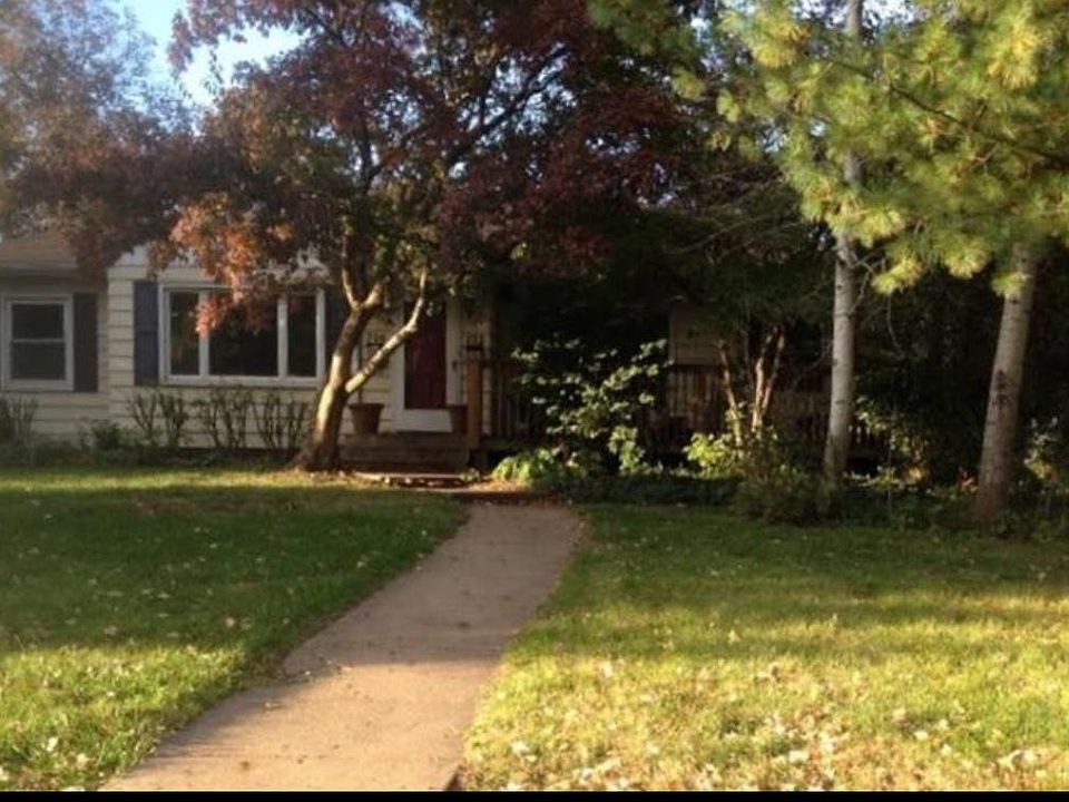 Front of the property facting the tr