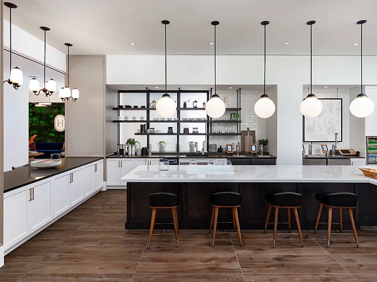 Resident Bar With Beverages on Tap
