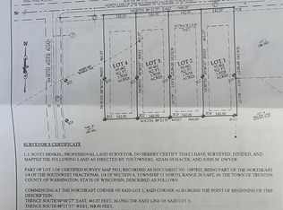 LOT 4 Wallace Lake Rd, West Bend, WI 53090