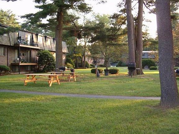 Common area with grills