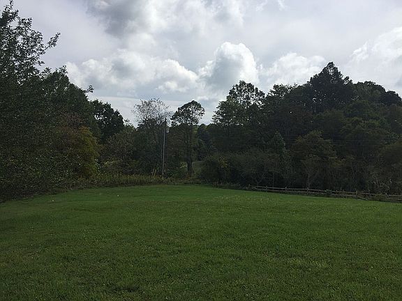 Looking to back of lot.