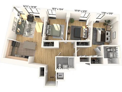 Floor plan C1-Classic