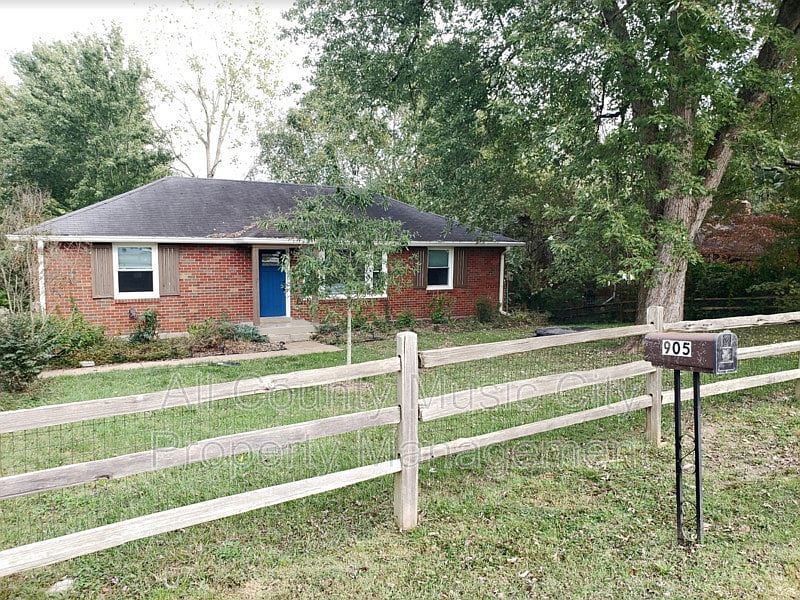 Front view, split-rail fence w/welded wire (dog-proof)