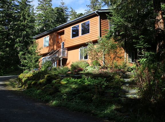 full sun on the house