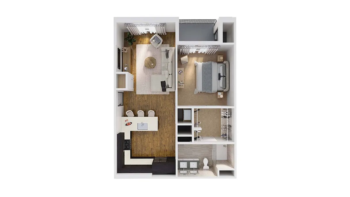 Floor plan Brixton