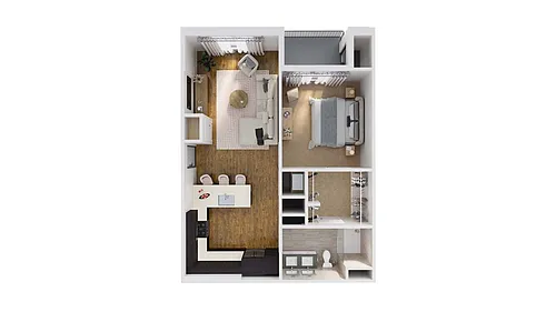 Floor plan Brixton