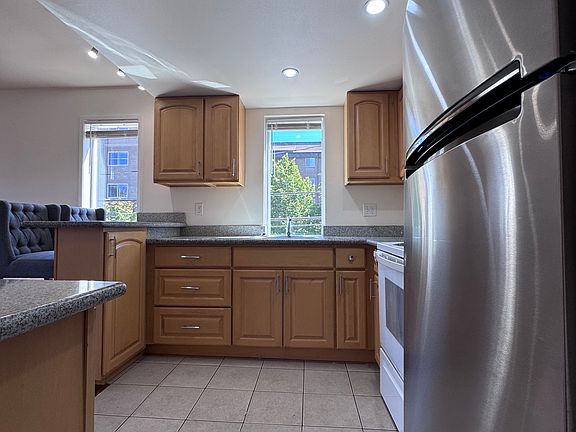 kitchen from hallway on level 1