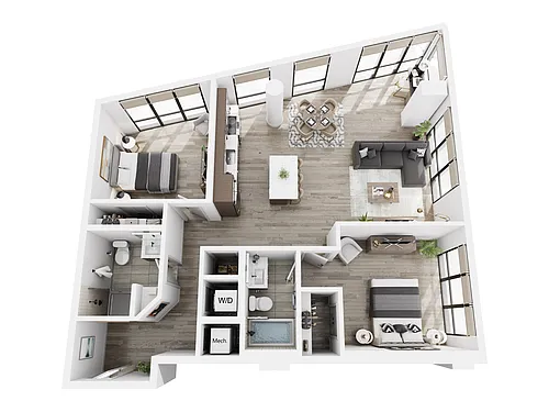 Floor plan B1