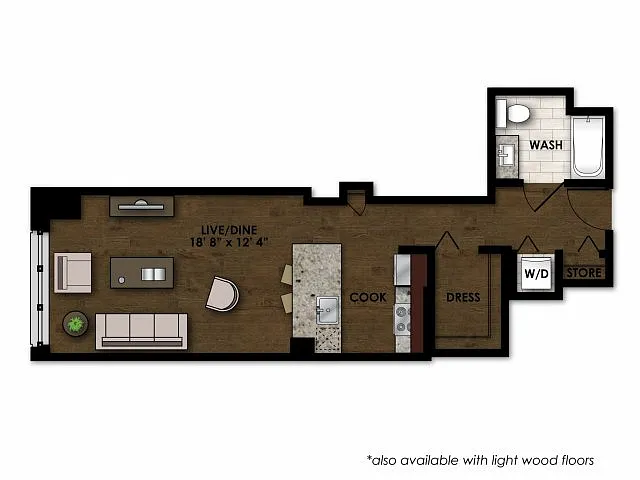 Floor plan E200