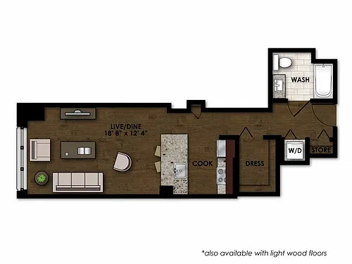 Floor plan E200