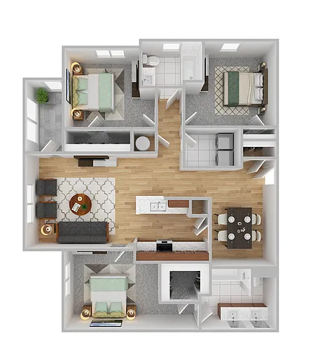Floor plan C1