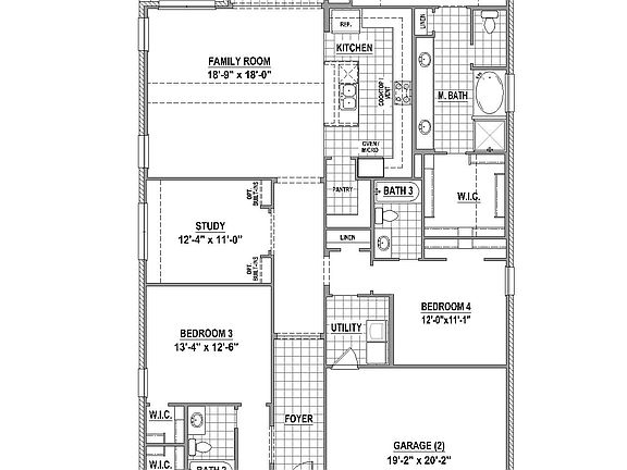 Plan 1523 1st Floor