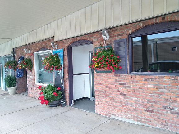 front of the building