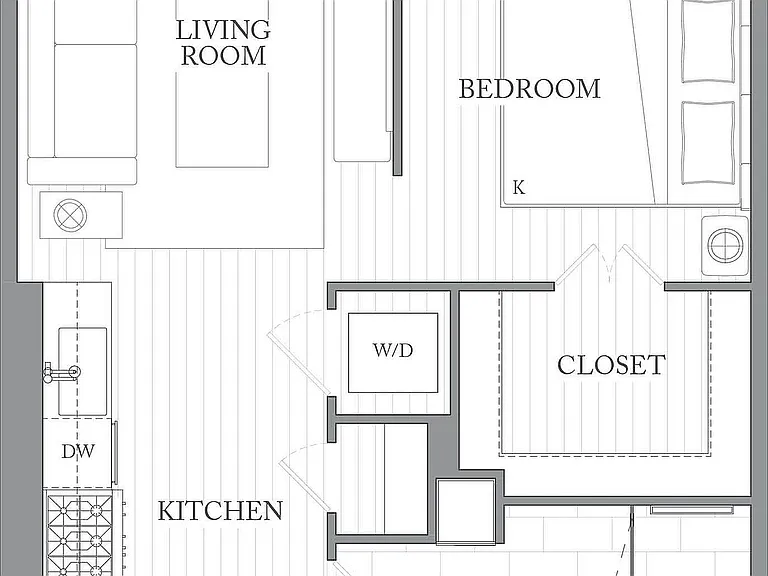 SP | Studio 1bath SP | Studio 1bath